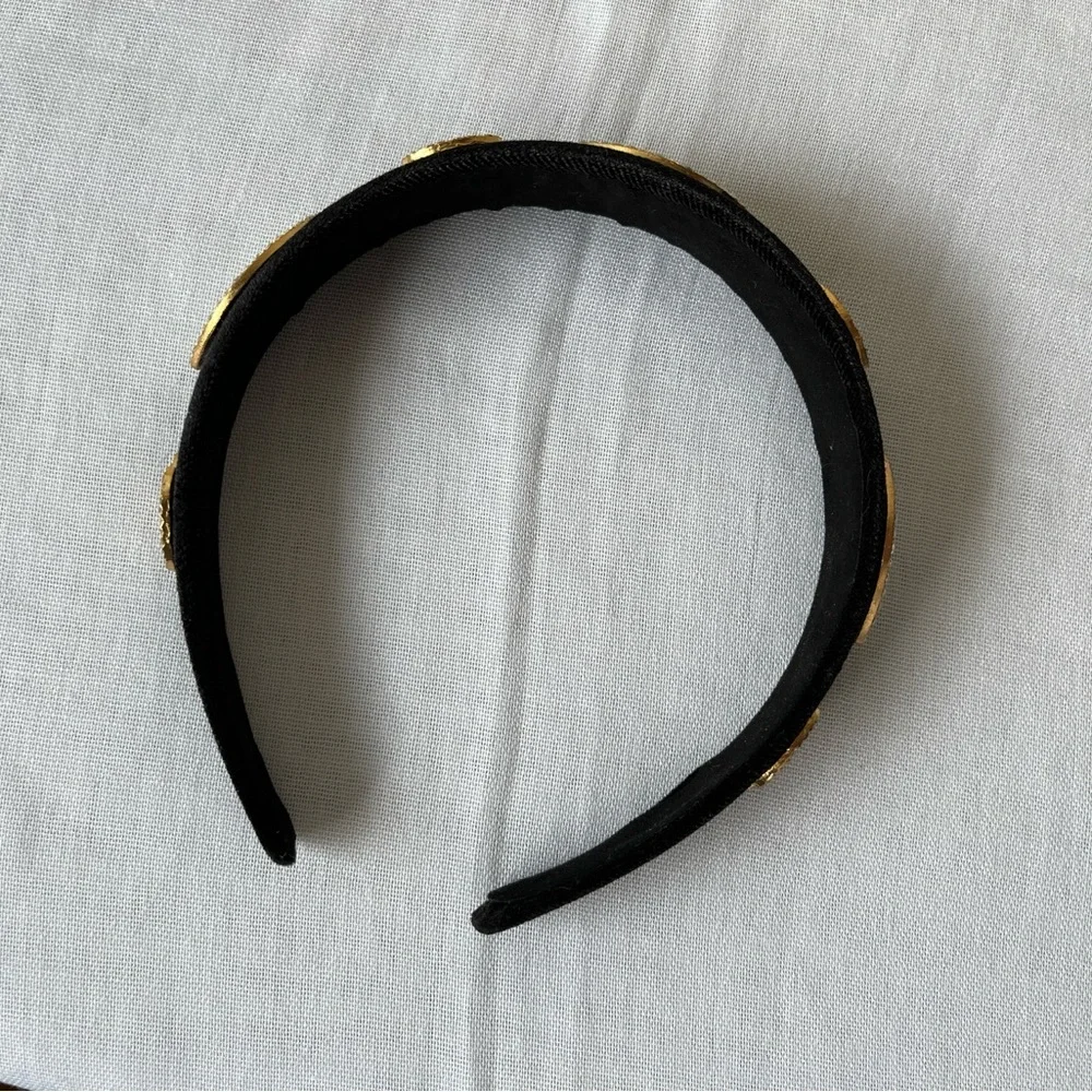 Black Evil Eye Headband - Picture 3 of 7
